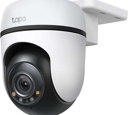 Tapo C510W 2K Caméra de Surveillance WiFi extérieur 360°, Vision Nocturne Couleur, Détection de Personne et Suivi de Mouvement, Étanche IP65, Alarme sonore Personnalisable