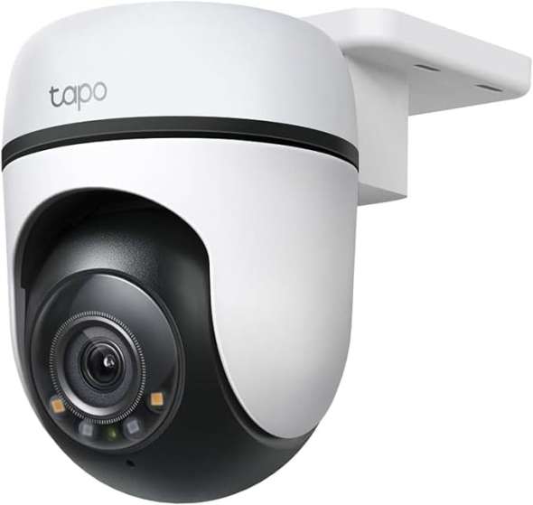 Tapo C510W 2K Caméra de Surveillance WiFi extérieur 360°, Vision Nocturne Couleur, Détection de Personne et Suivi de Mouvement, Étanche IP65, Alarme sonore Personnalisable