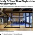 Family offices are shifting from PE funds to direct deals