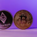 The correlation between Bitcoin (BTC) and Ethereum (ETH)